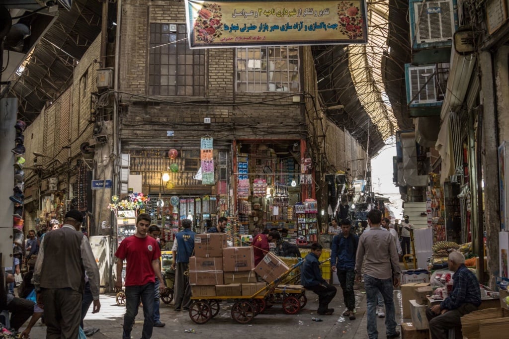 Großer Basar in Teheran