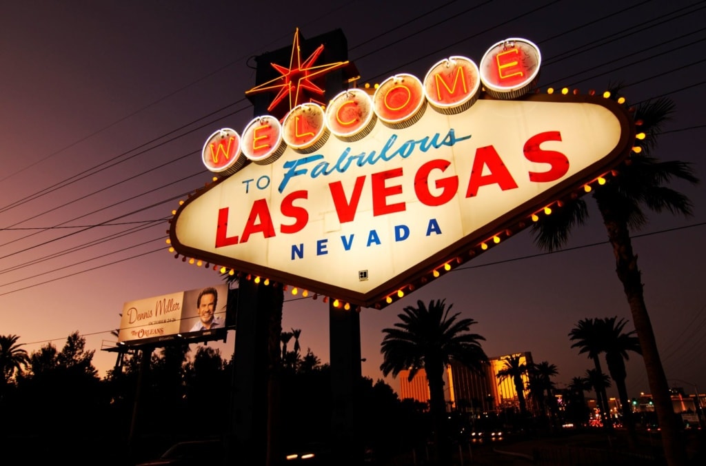 Las-Vegas-Schild-Schriftzug