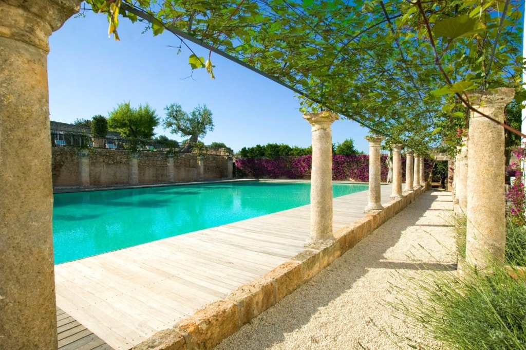 Pool im Masseria Torre Maizza