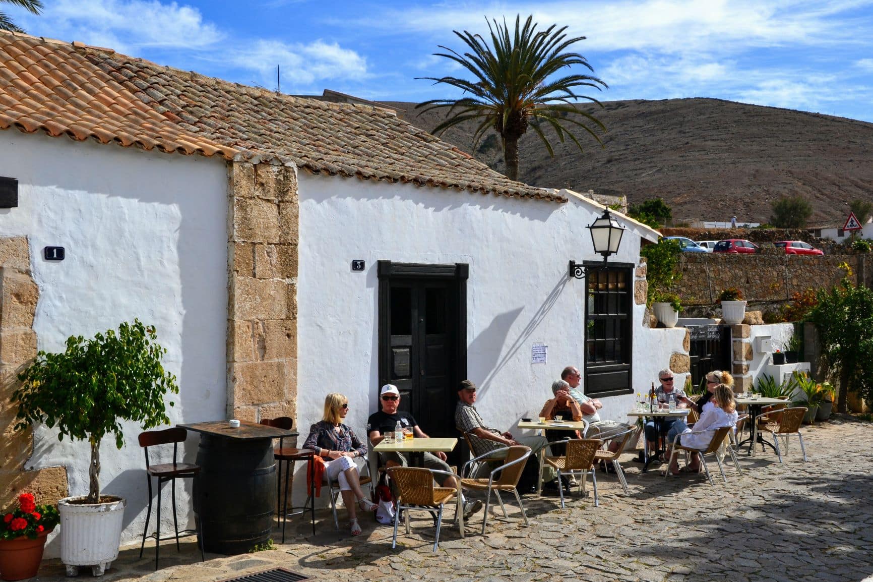 Restaurant in Betancuria auf Fuerteventura