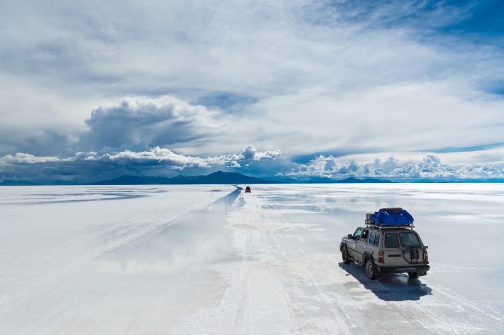 Salar de Uyuni in Bolivien