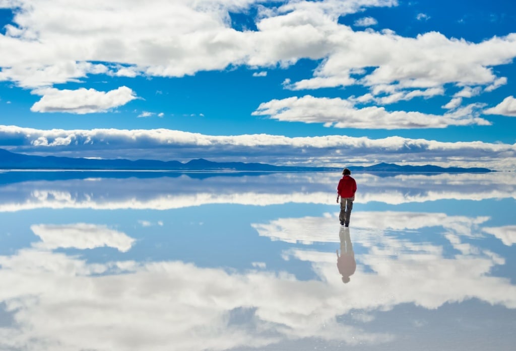 Salar de Uyuni in Bolivien