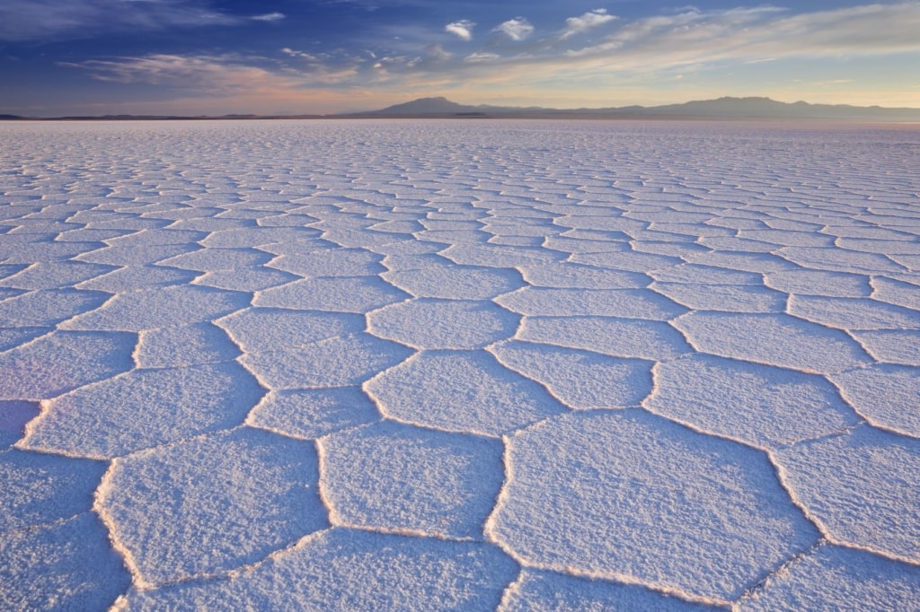 Salar de Uyuni in Bolivien