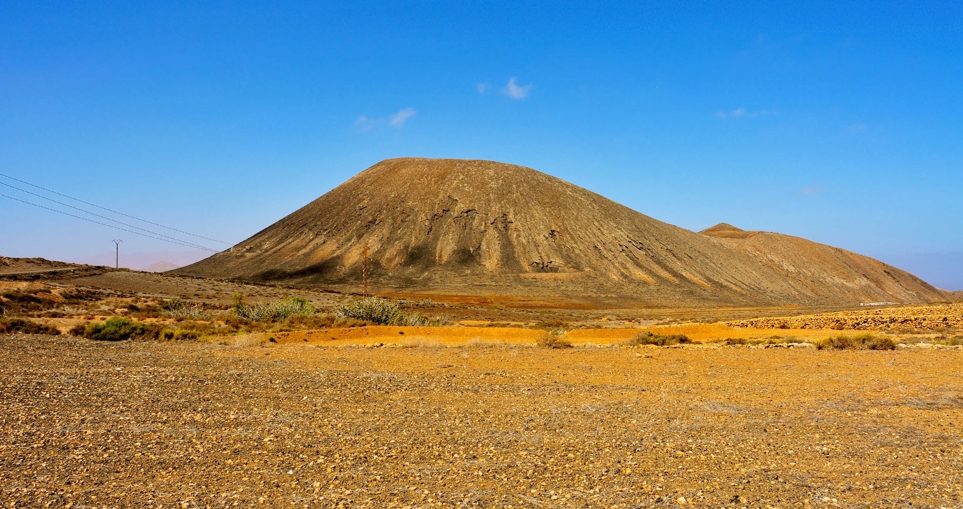 Tindaya Mountain in La Oliva, Fuerteventura