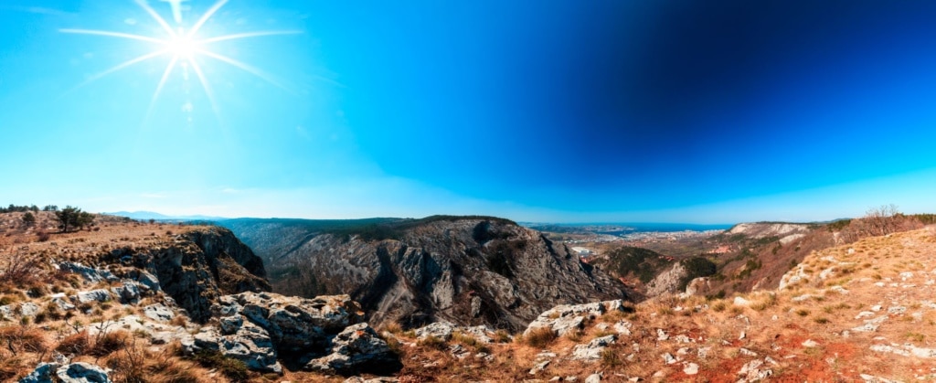 Val Rosandra in Italien