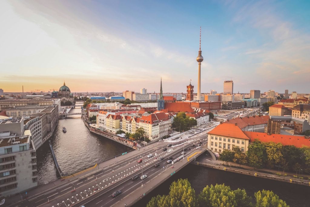Blick auf Berlin