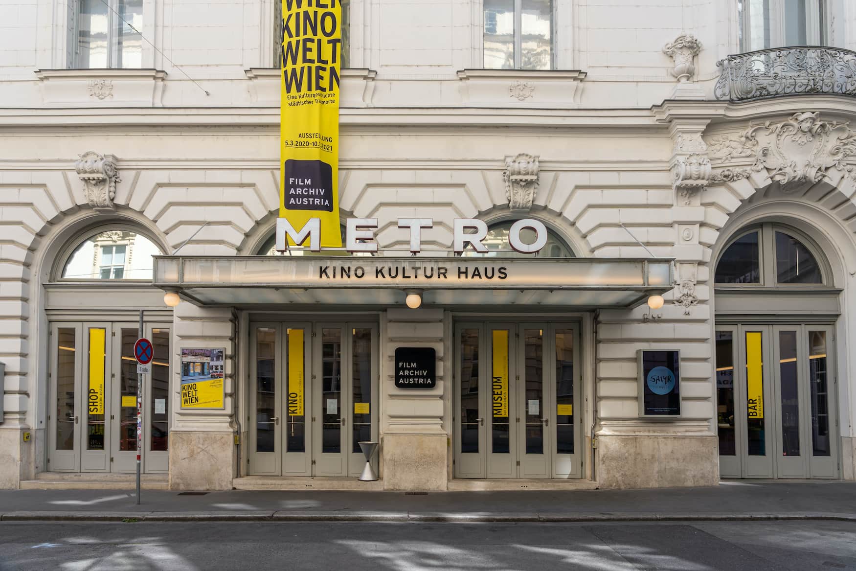 Das Metro Kulturkino in Wien auf der Johannesgasse