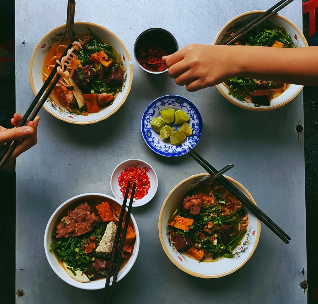 Einfach durchprobieren heißt die Devise in Vietnam – alles schmeckt.