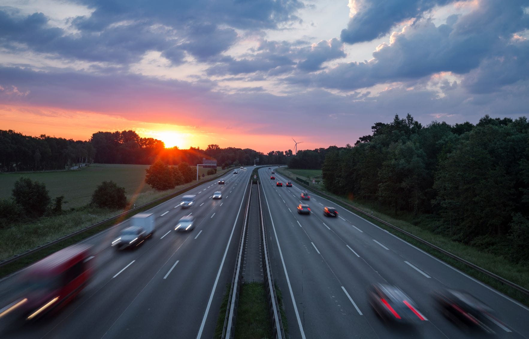 Autobahn in Deutschland