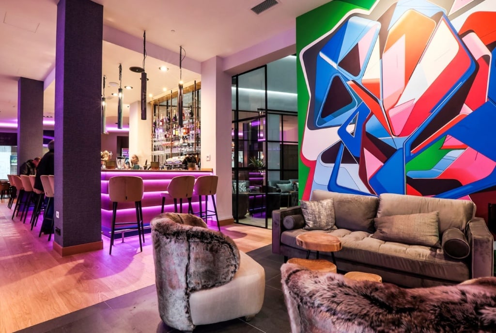 Bar im NYX Hotel Bilbalo
