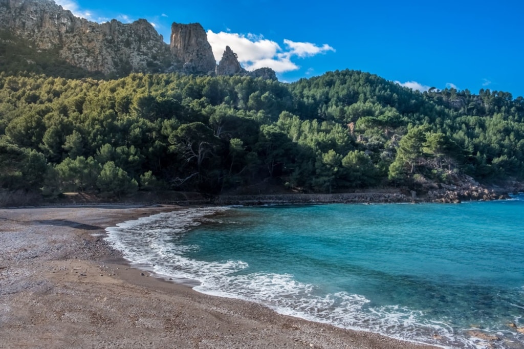 Cala Tuent auf Mallorca