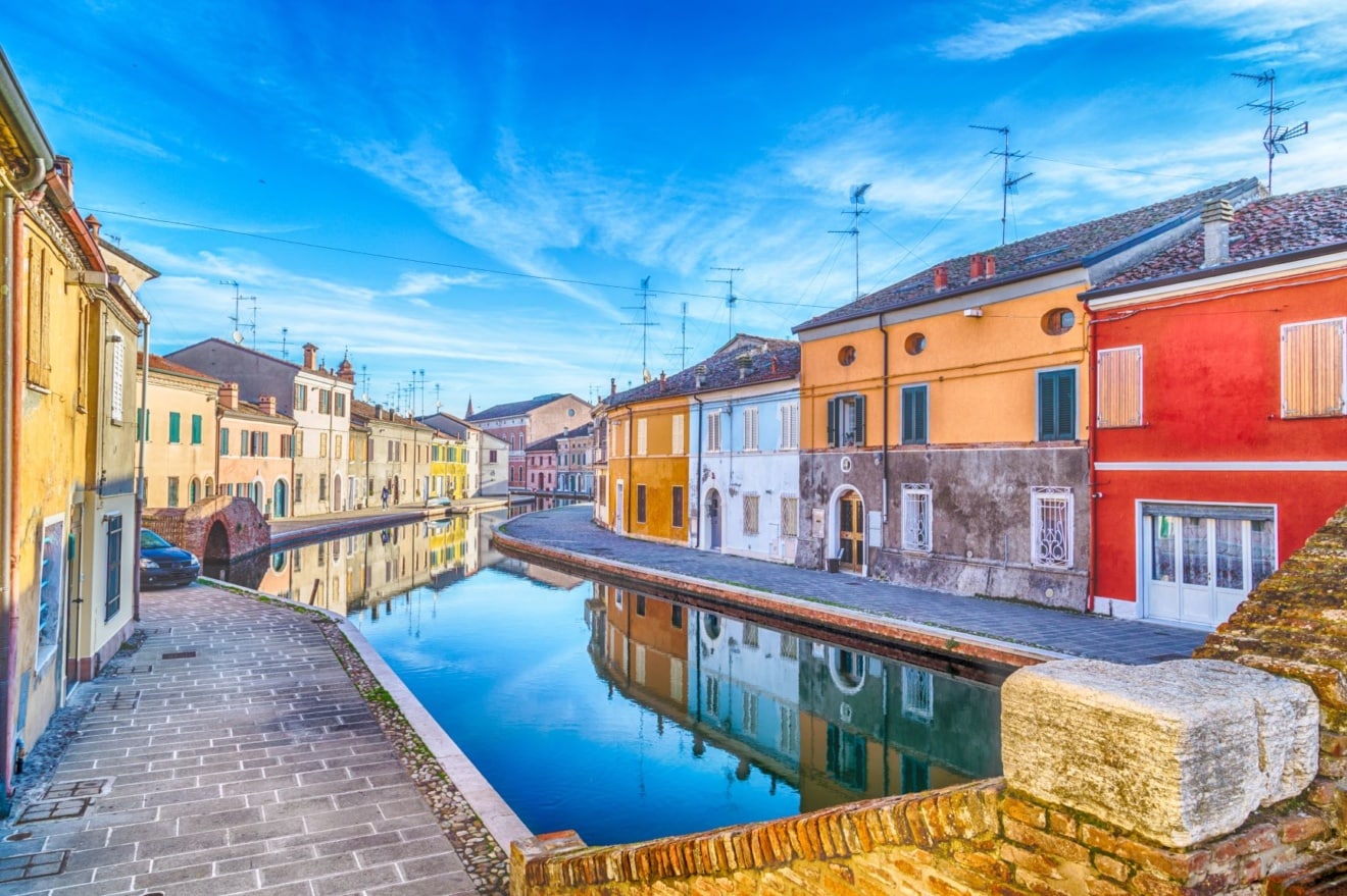Comacchio in Italien