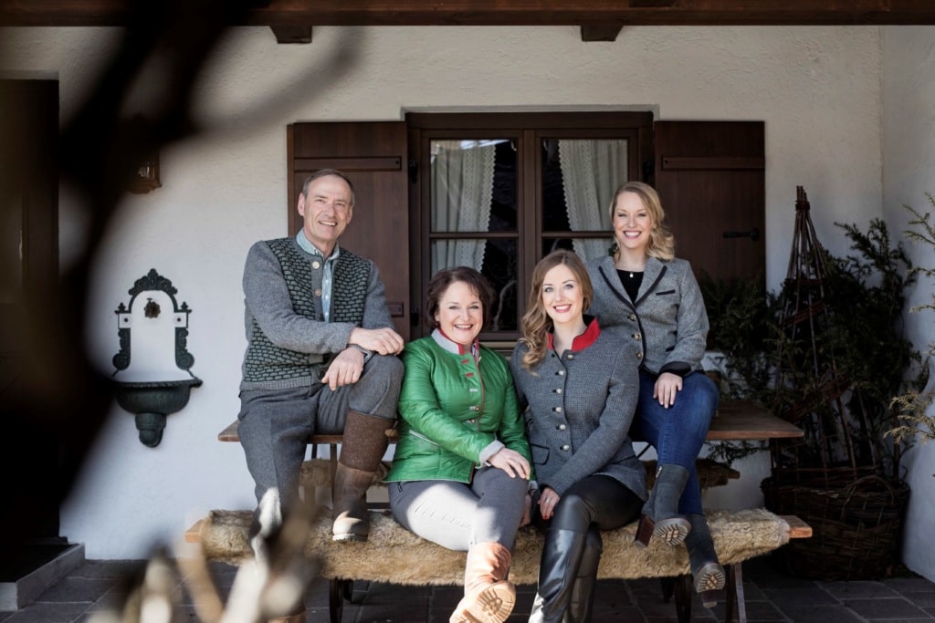 Familie Erhradt, Hotel Werdenfelserei in Garmisch