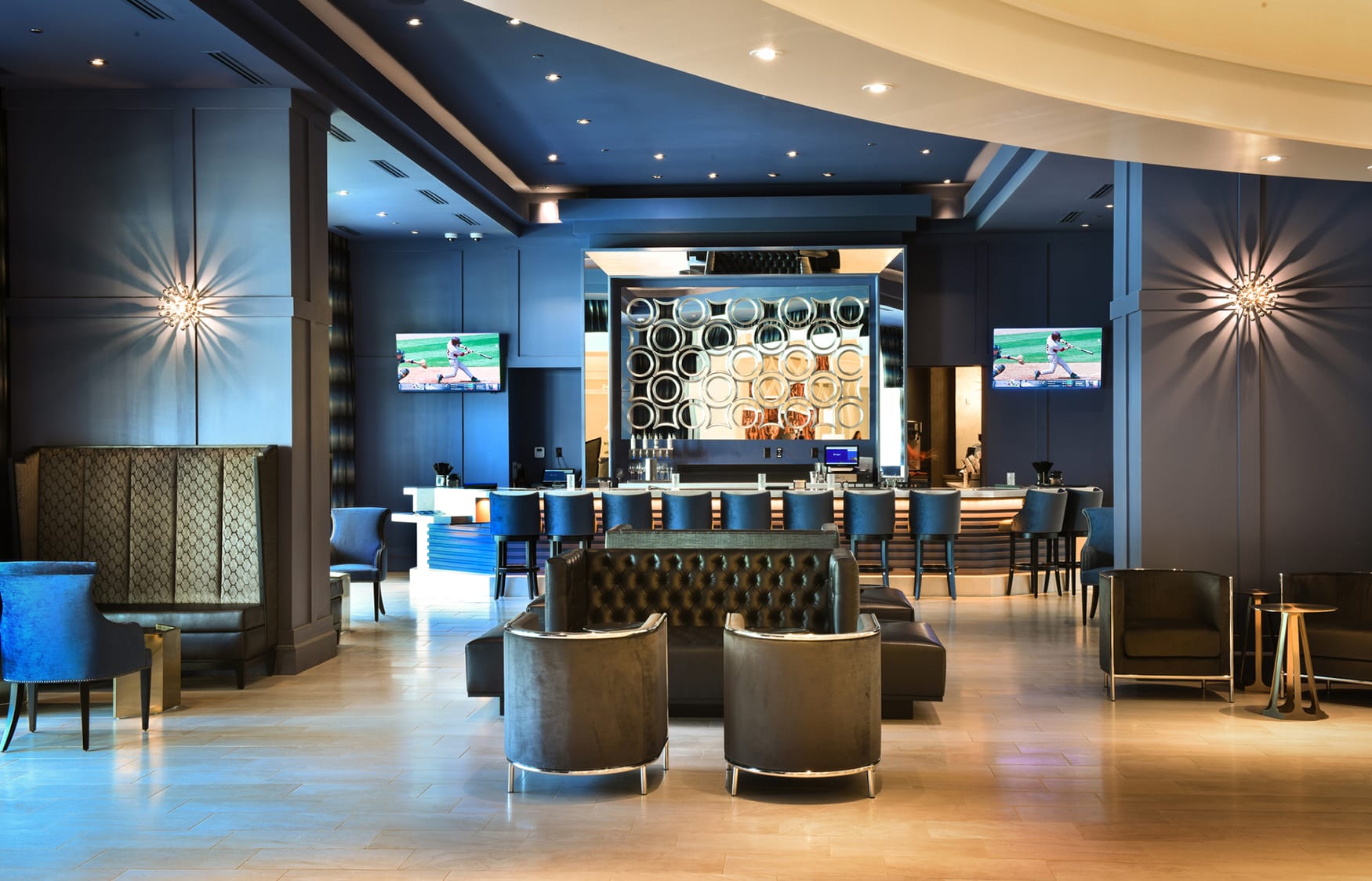 Lobby des Guesthouse Graceland in Memphis