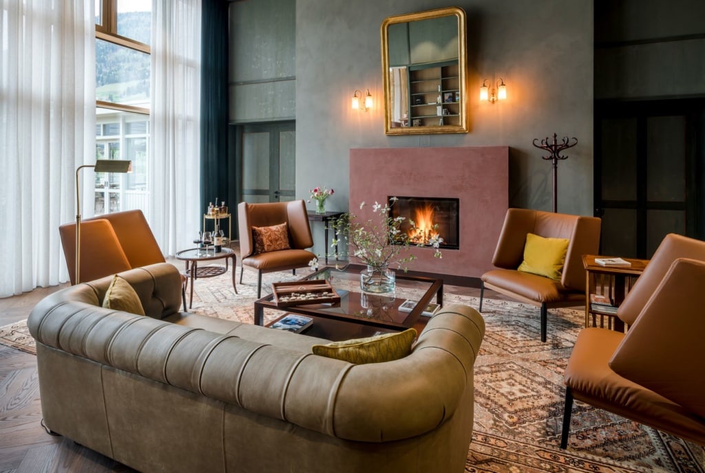 Kaminzimmer im Kaffeehaus in VillaVerde