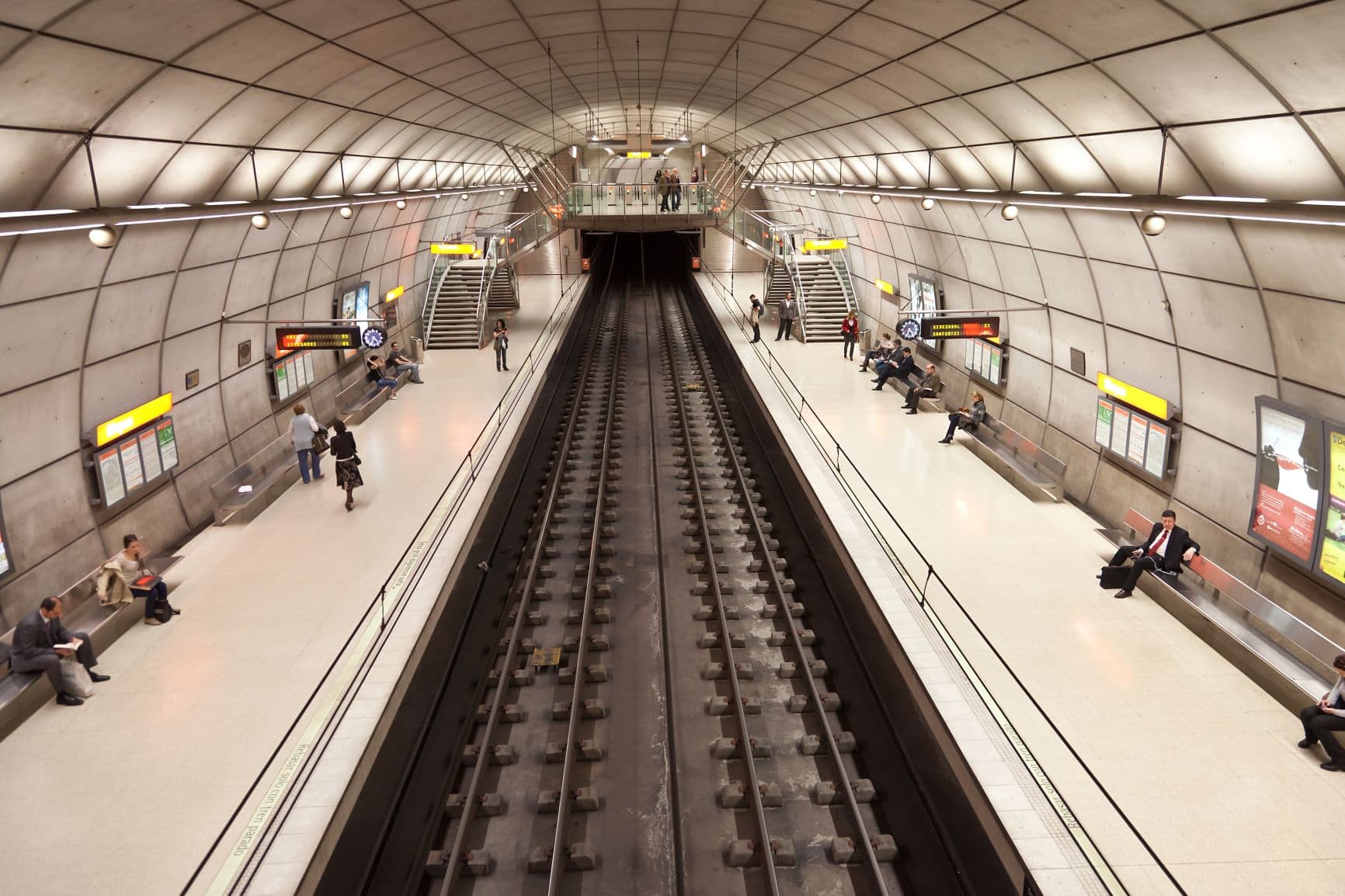 U-Bahn-Station Portugalete in Bilbao