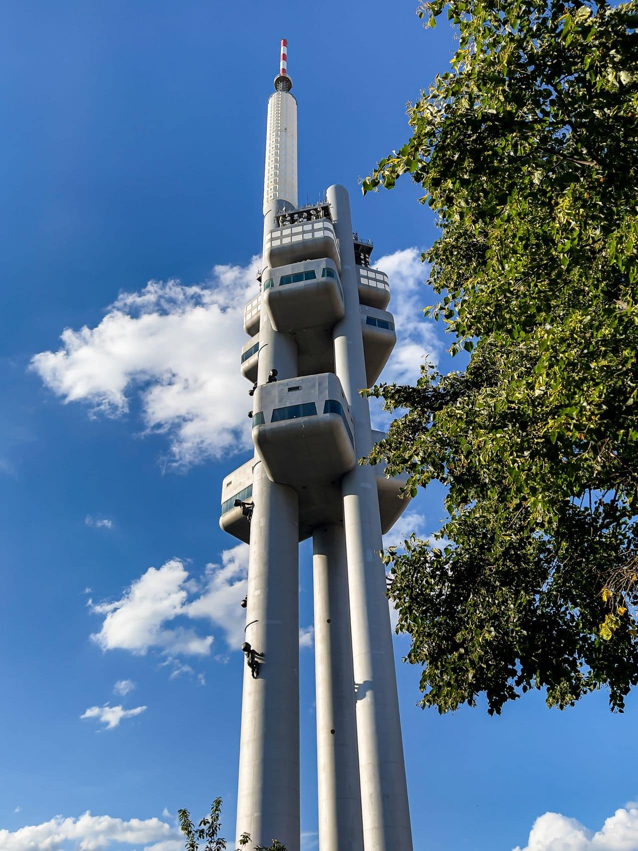 Blick auf den Prager Fernseheturm 