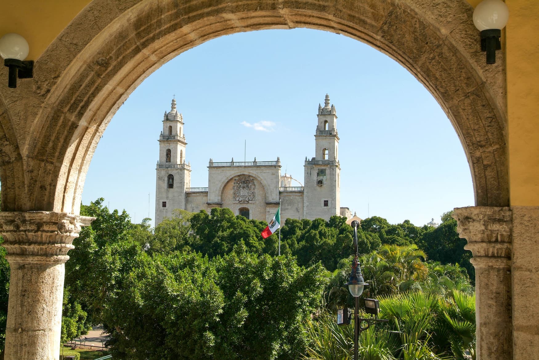 Kathedrale in Merida, Yucatan