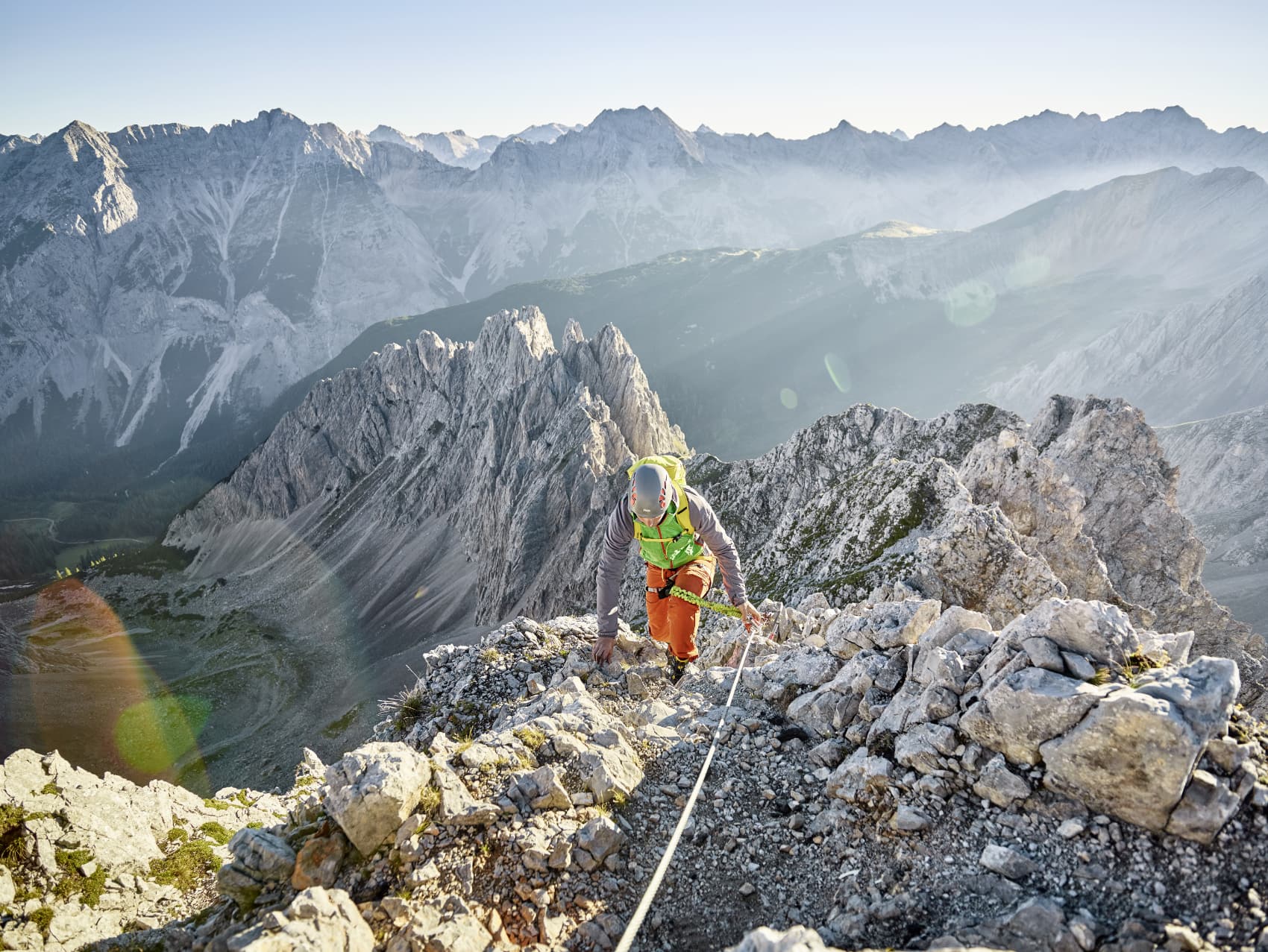 Bergsteiger im Sellrain 