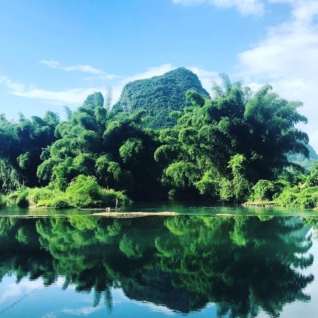 @aspirinia war total verzaubert von dieser Szenerie. Das können wir absolut nachvollziehen! #china #yangshuomountainretreat #reportervorort #passionpassport #welivetoexplore