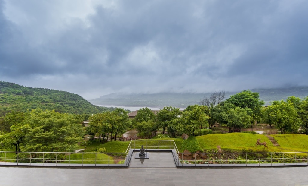 Im Atmantan Wellness Resort in Indien wartet eine Entspannung der ganz besonderen Art auf die Gäste.