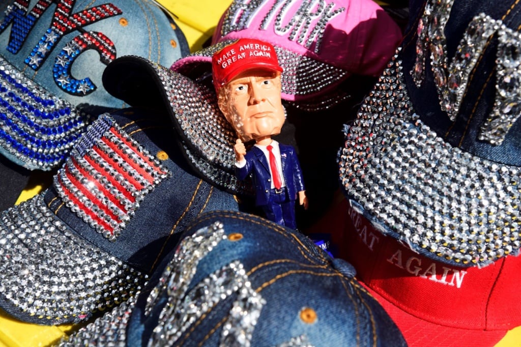 Comic-Figur Donald Trump