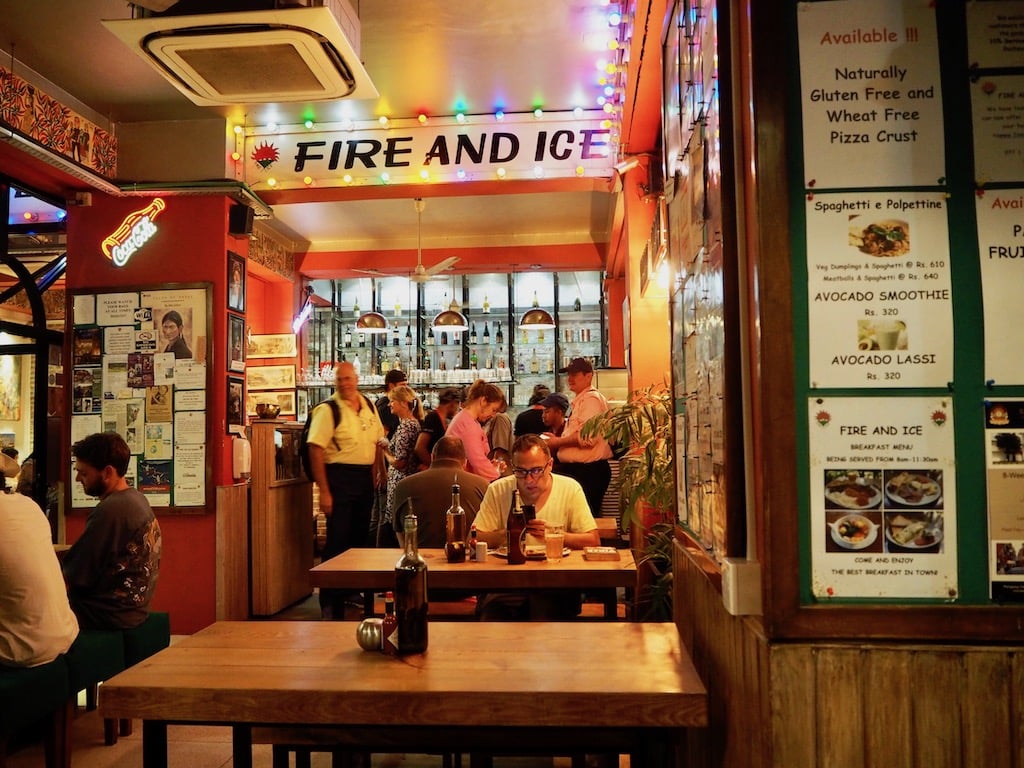 Pizzeria in Nepals Hauptstadt Kathmandu