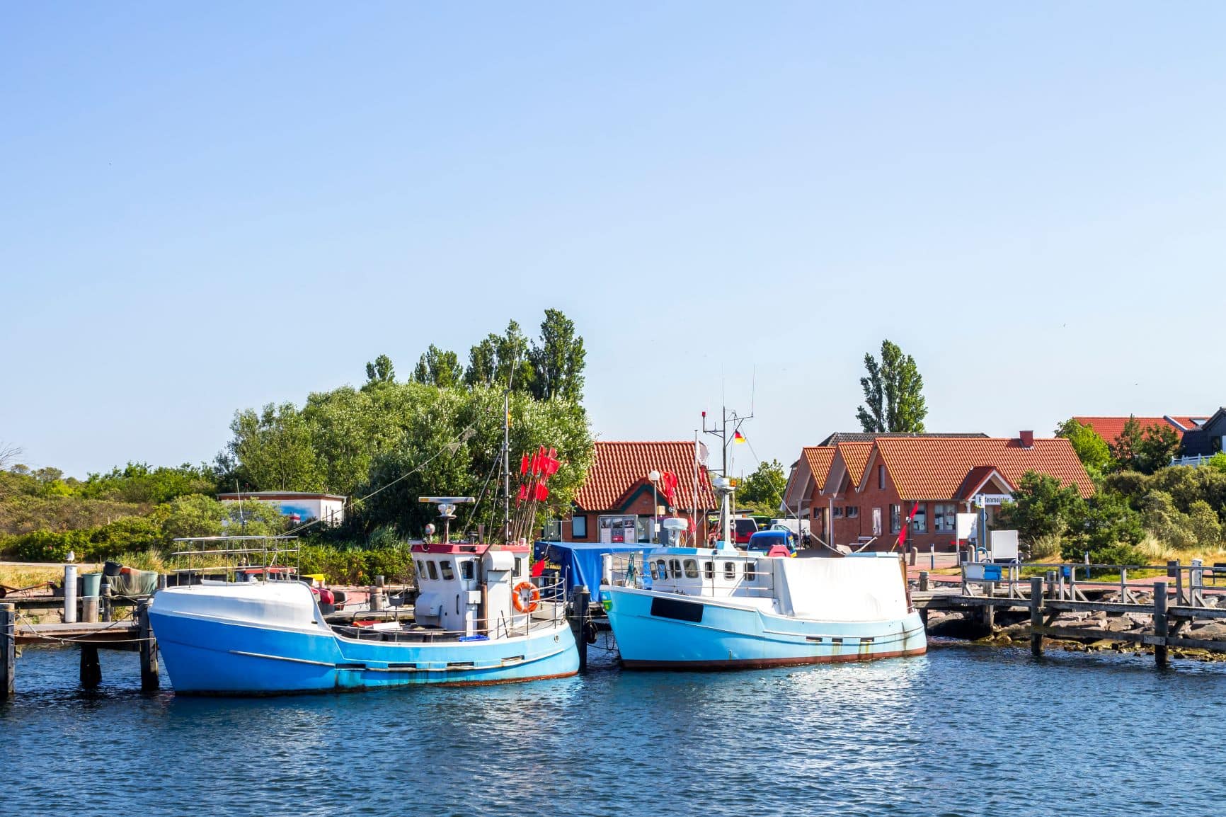 Hafen der Insel Poel