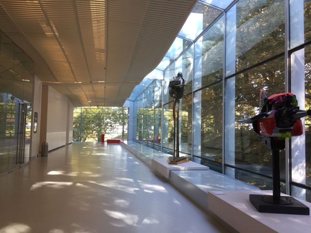 Das Museum Het Valkhof in Nimwegen ist erstaunlich hell und modern.