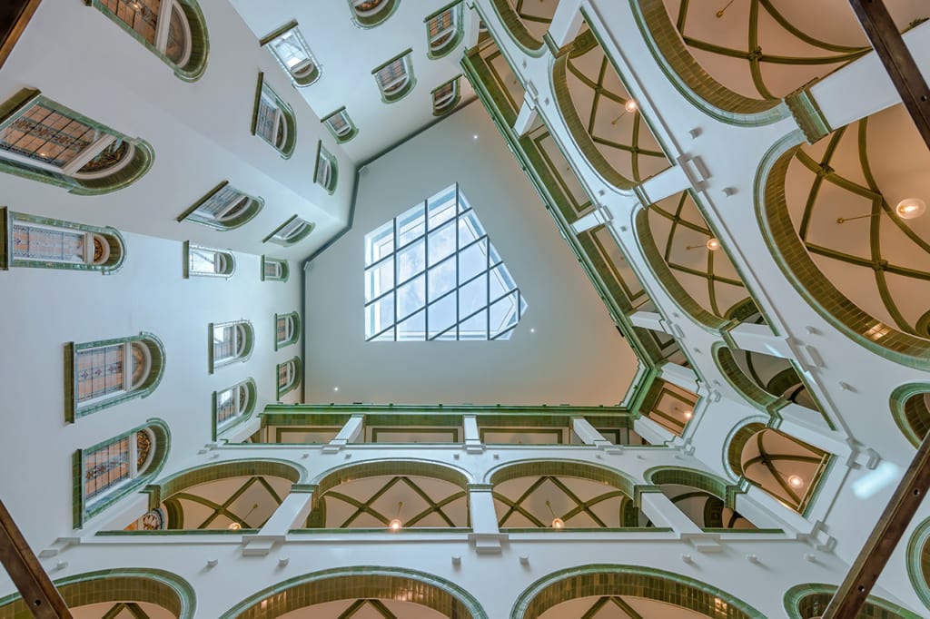 Párisi Udvar Hotel Budapest Blick Innen