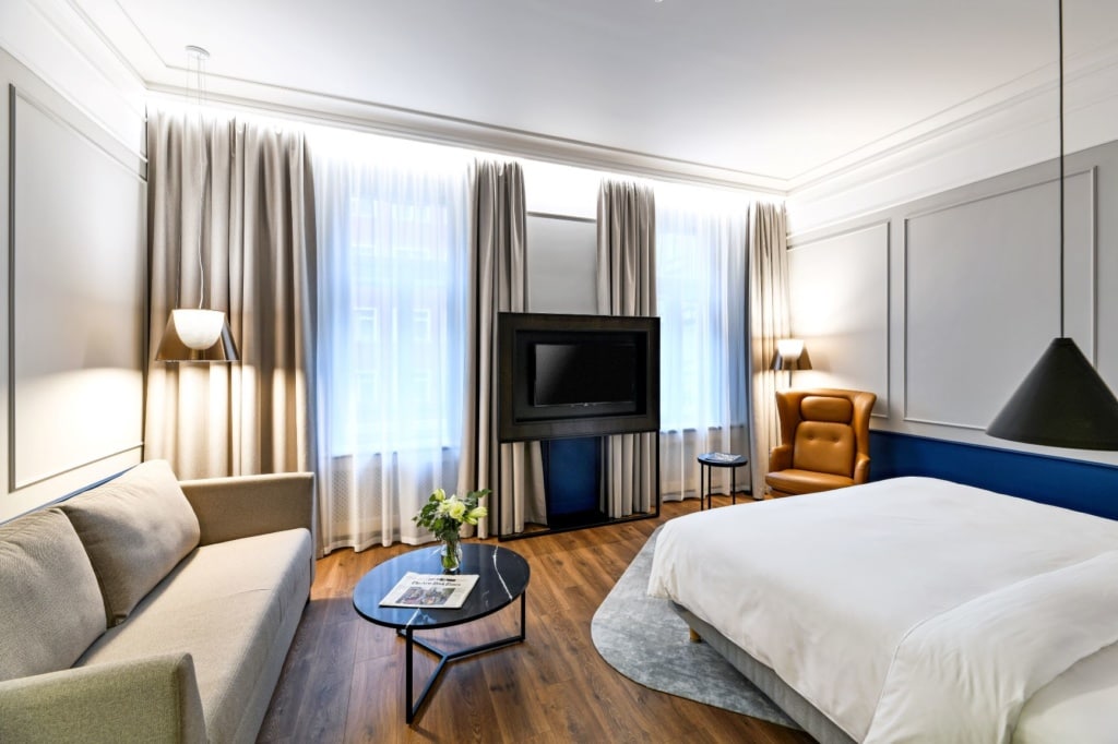 Zimmer im Radisson Blu Hotel Prag