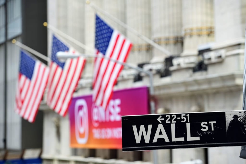 Wall Street in New York 