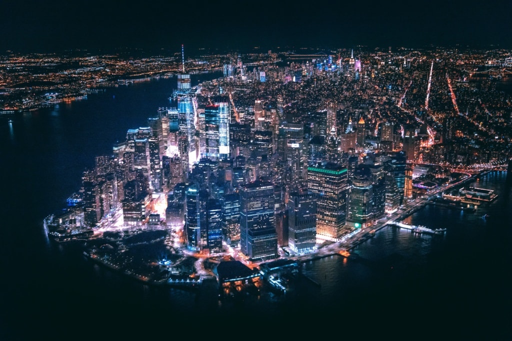 New York von oben