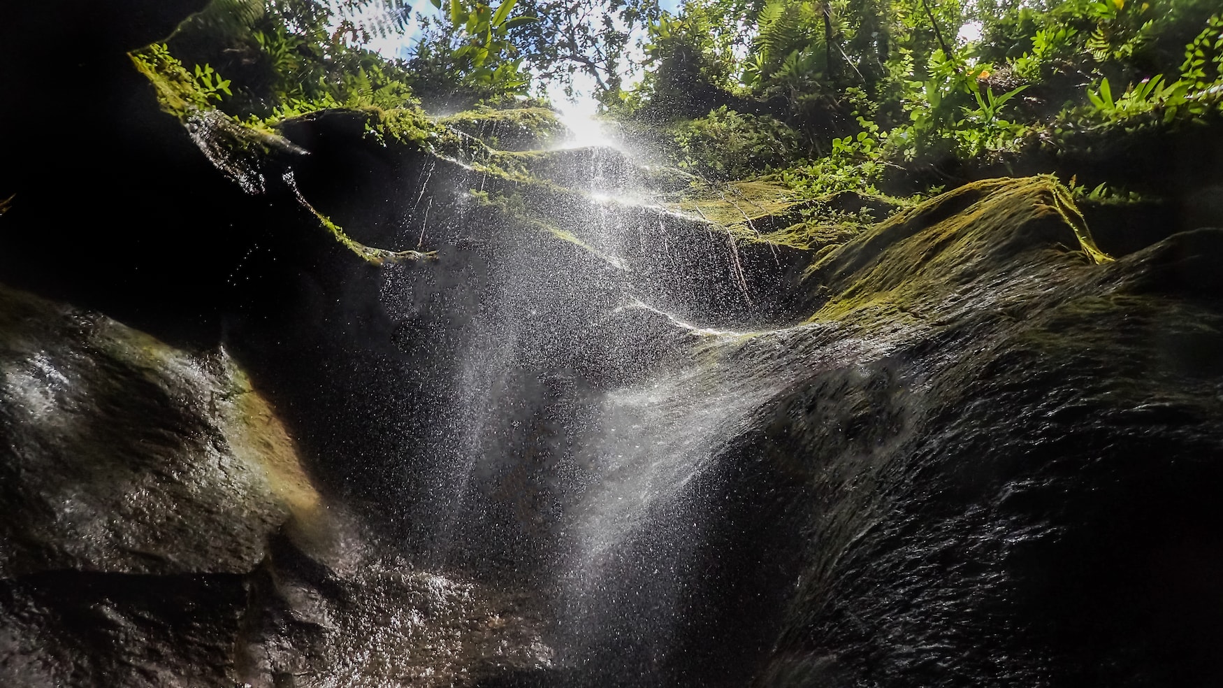 Titou Gorge, auf die Karibikinsel Dominica