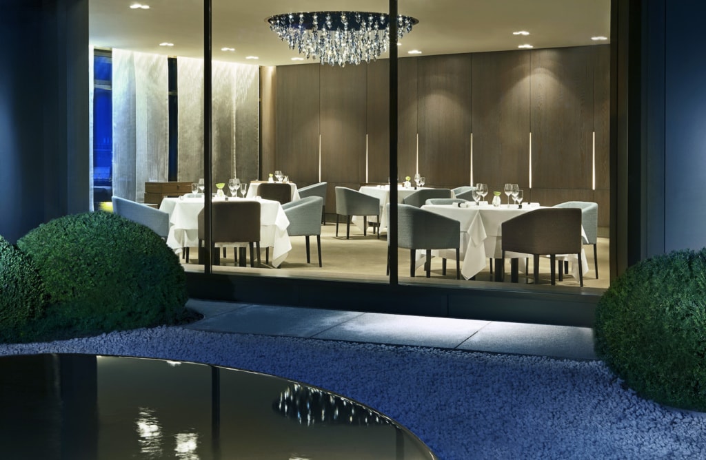 Das Restaurant Aqua im Ritz Carlton Hotel Wolfsburg ist einfach nur toll.