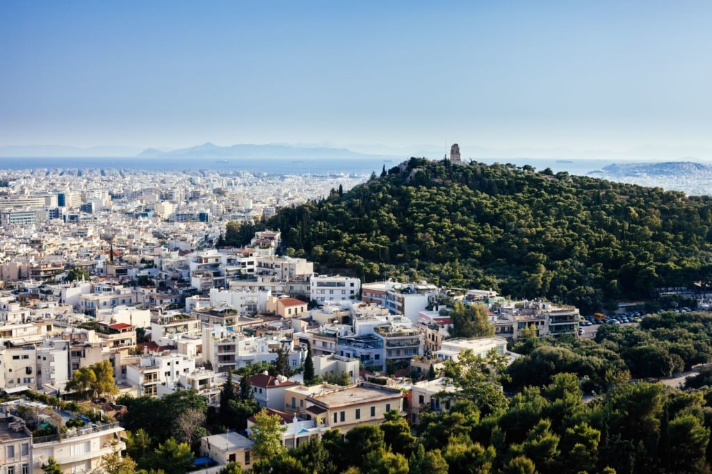 Panorama von Athen 