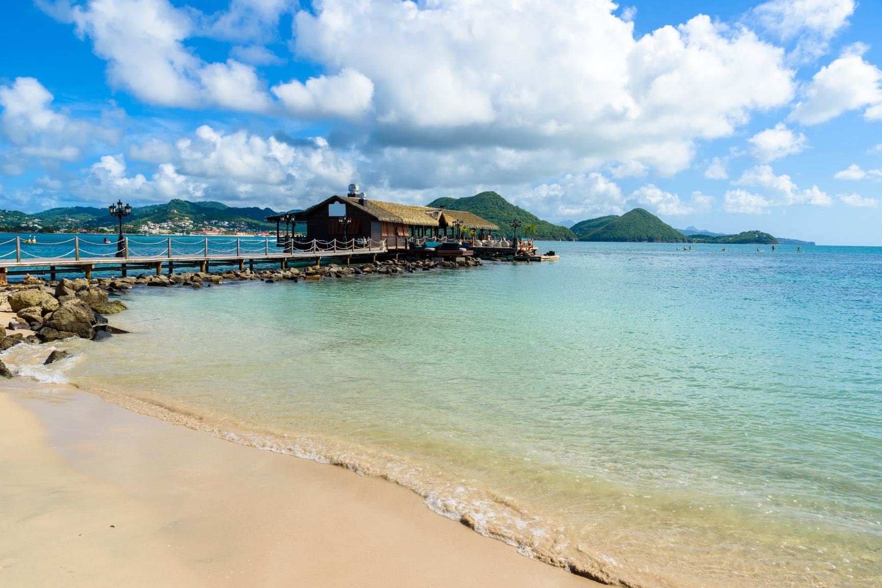 Pigeon Island Beach