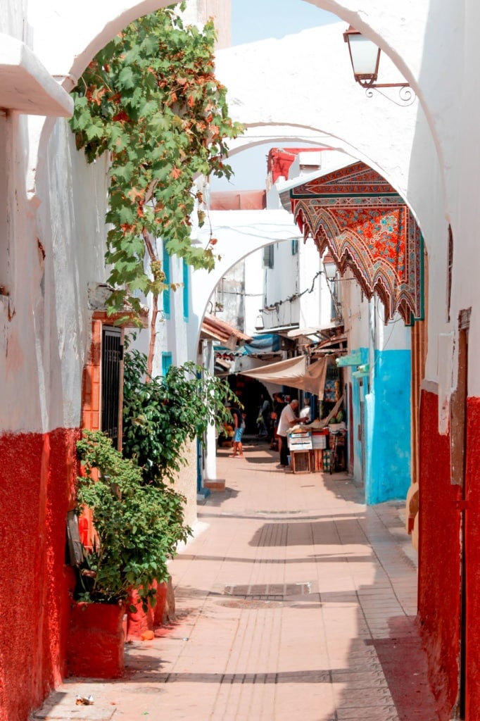 Gasse in Rabat