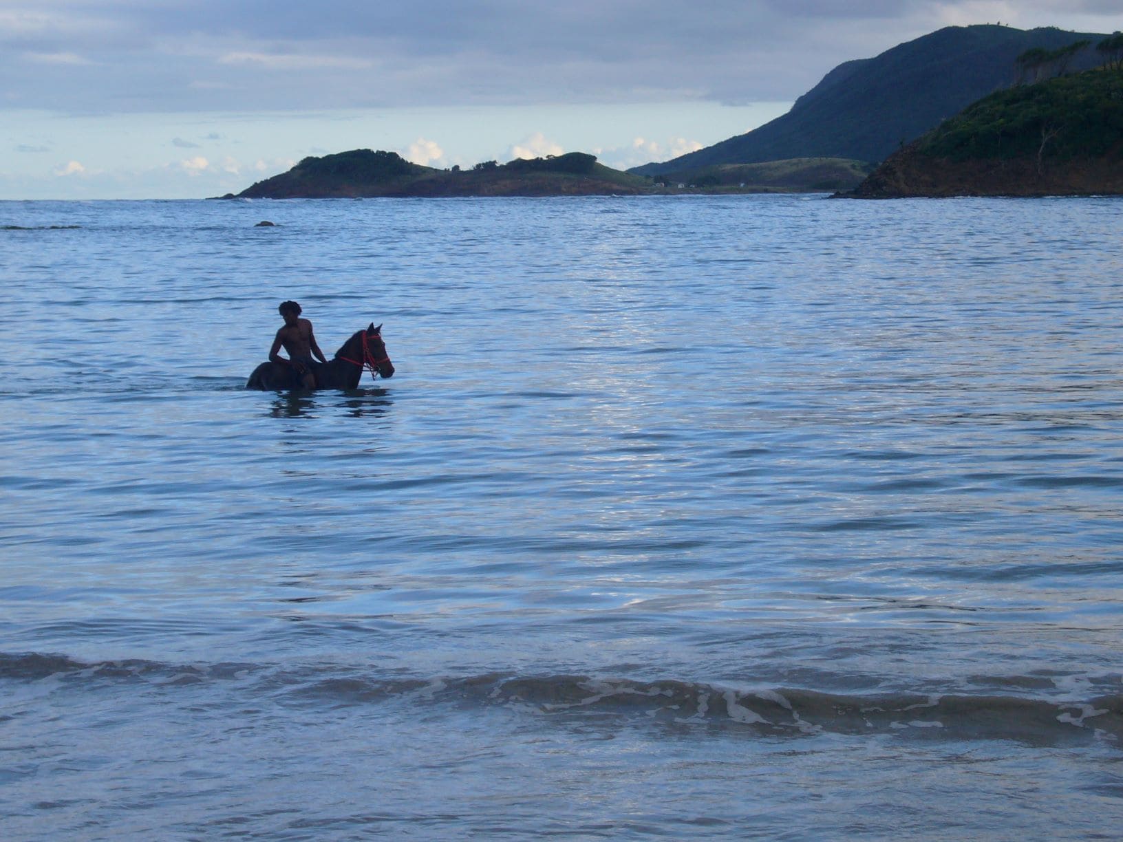 Reiten am Cas en Bas Beach auf Saint Lucia
