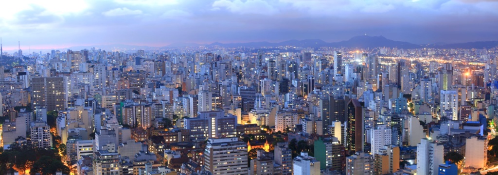 Skyline, Hochhäuser in Sao Paulo
