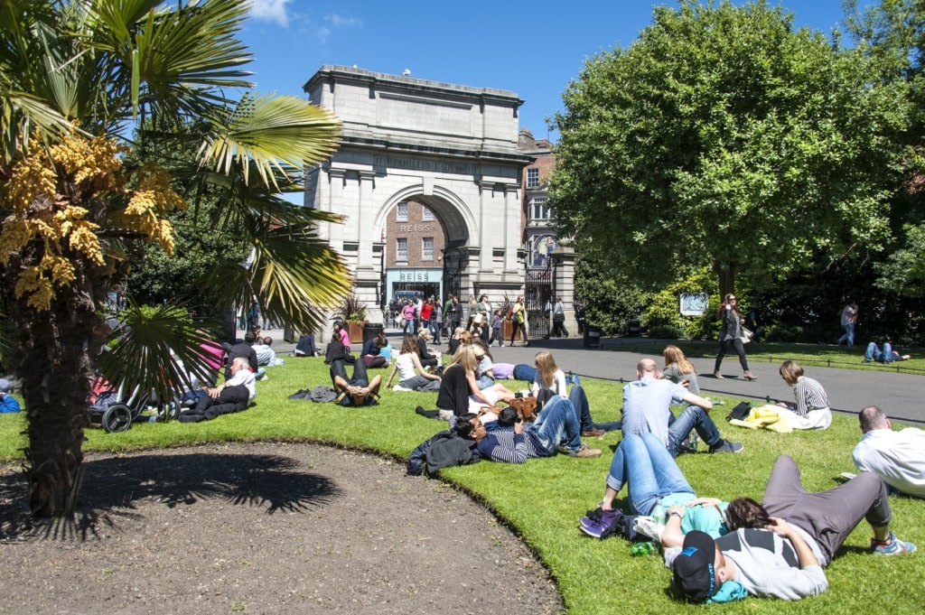 Stephans Green Park Dublin