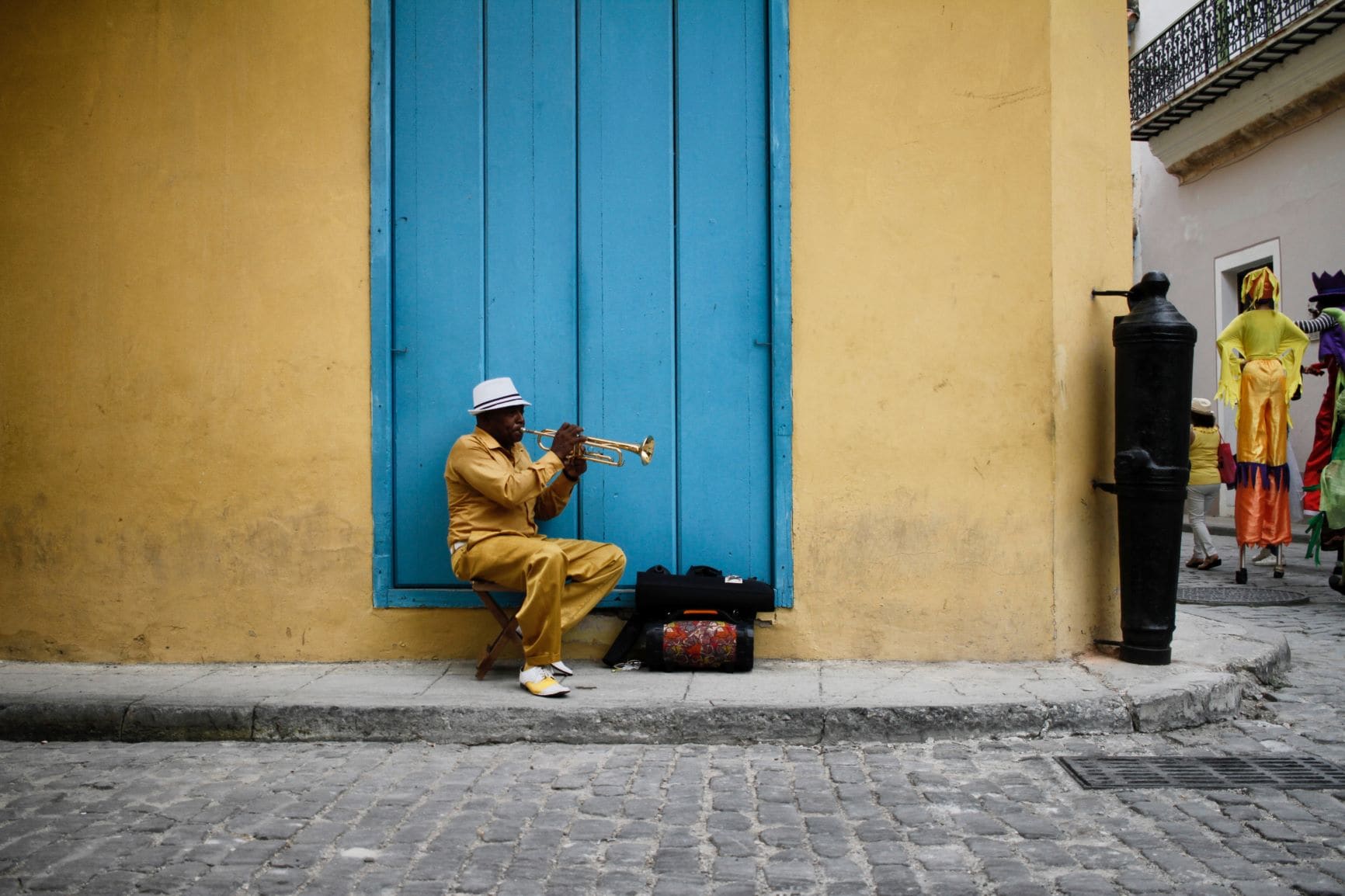 Straßenmusiker in Havanna