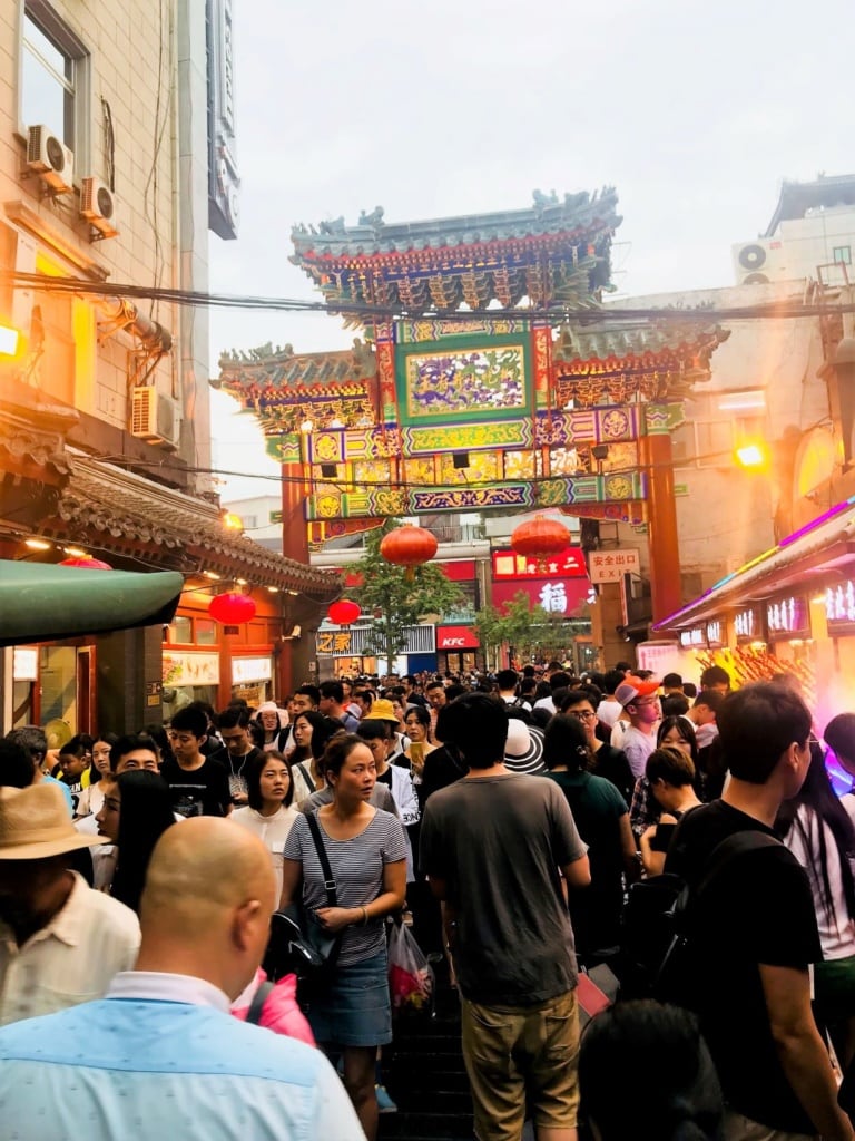Nachtmarkt in Peking
