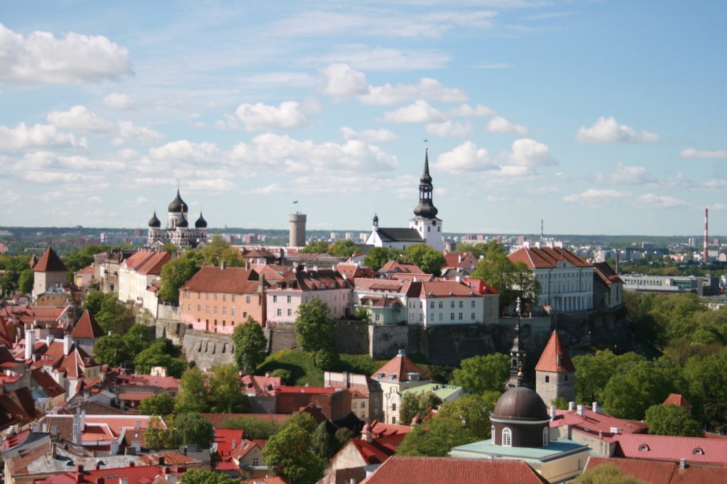 Tallinn in Estland ist eine der schönsten erhaltenen Mittelalterstädte Europas.