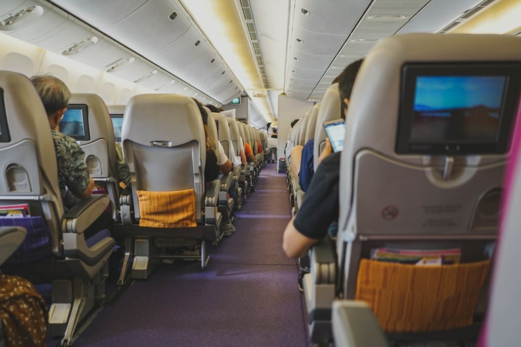 Nervige Passagiere an Board