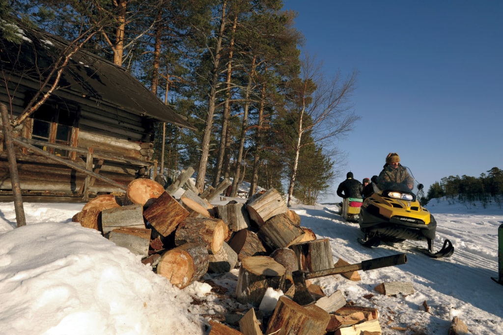 Tour im Arctic Circle Dive Center Russland