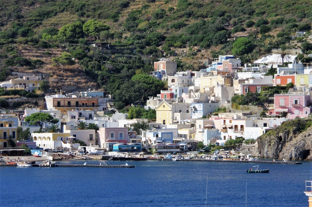 Häuser auf Ponza