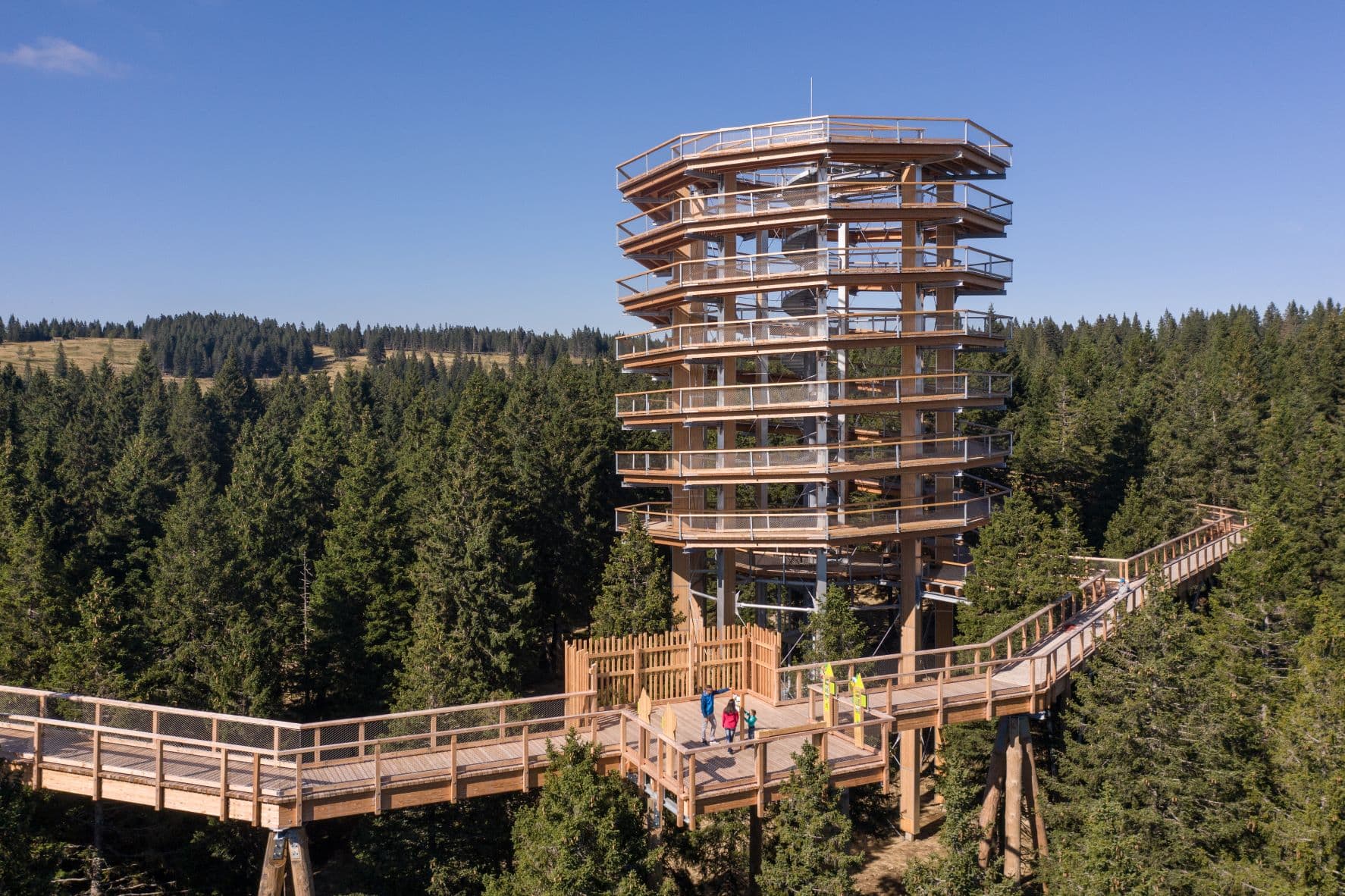 Baumwipfelpfad Pohorje Slowenien