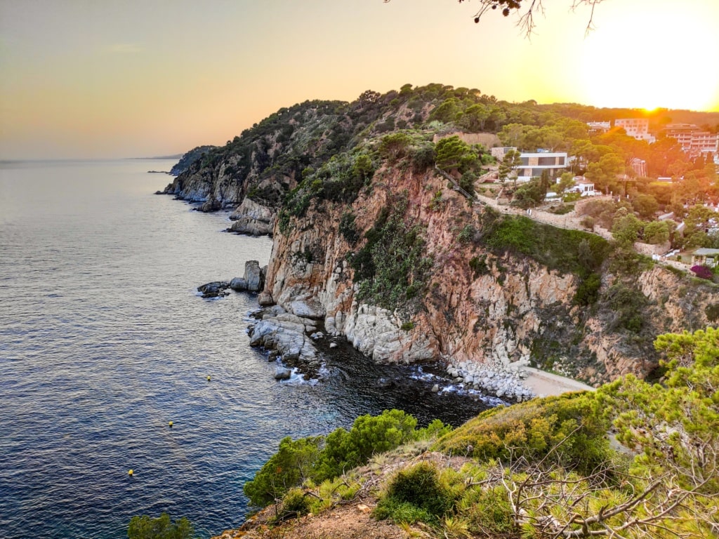 Küste an der Costa Brava