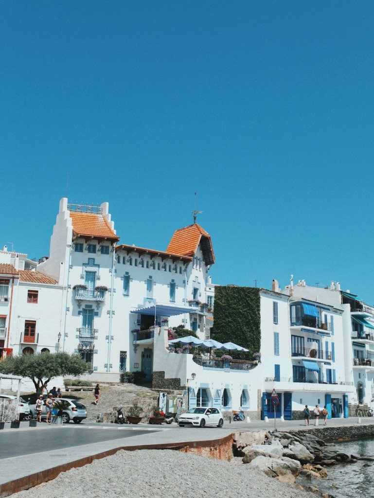 Ort am Meer an der Costa Brava
